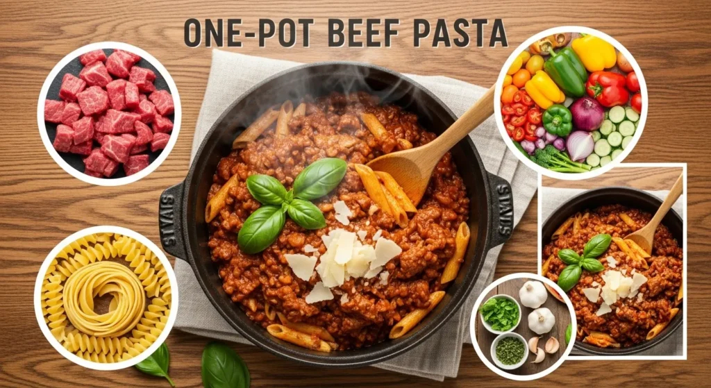 One-Pot Beef Pasta Recipe