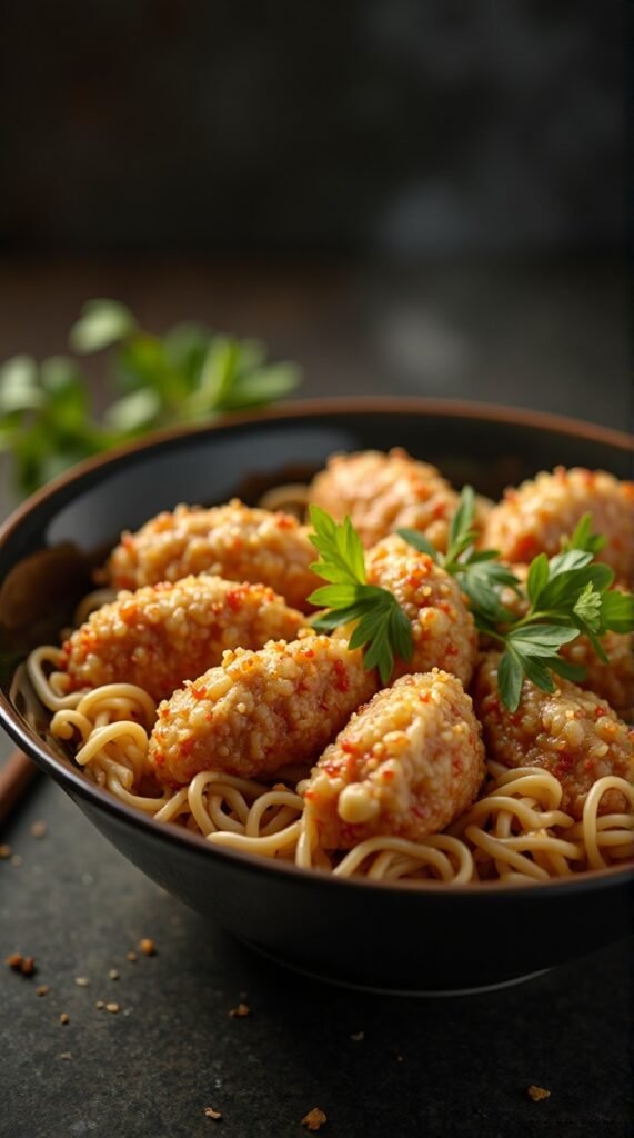 Potsticker Noodle Bowl