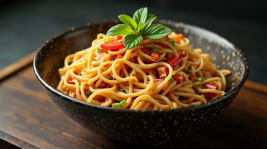 Potsticker Noodle Bowl Recipe