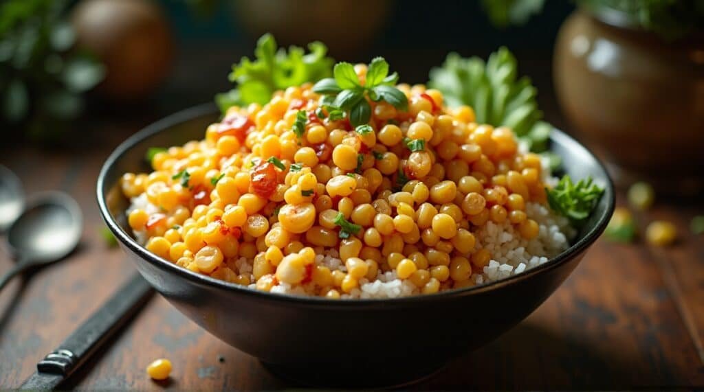 Street Corn Chicken Rice Bowl Recipe