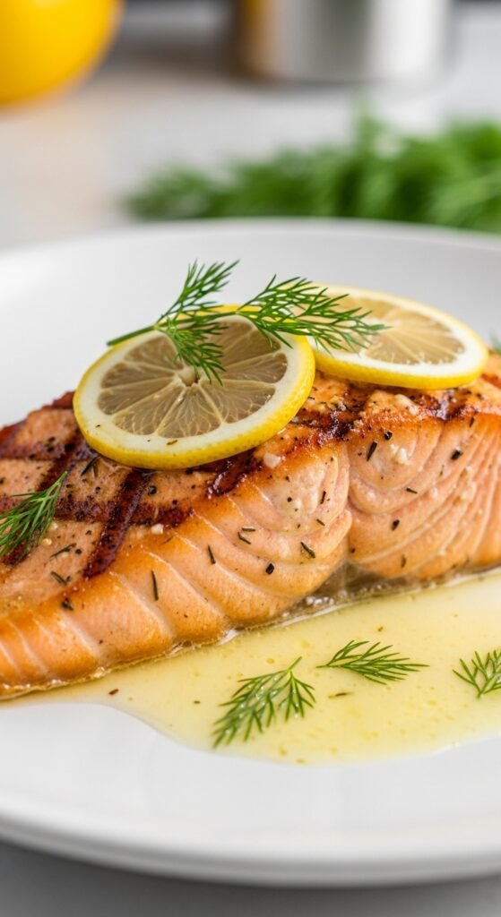 15-Minute Lemon Butter Salmon
