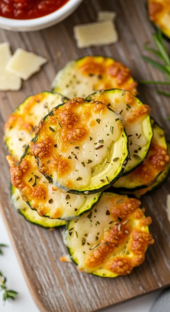3-Ingredient Parmesan Squash Chips
