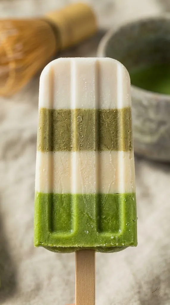 Creamy Matcha Latte Pop