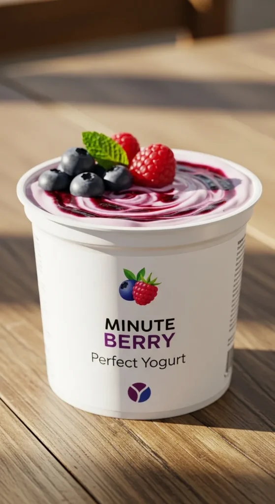 5-Minute Berry Yogurt Parfait