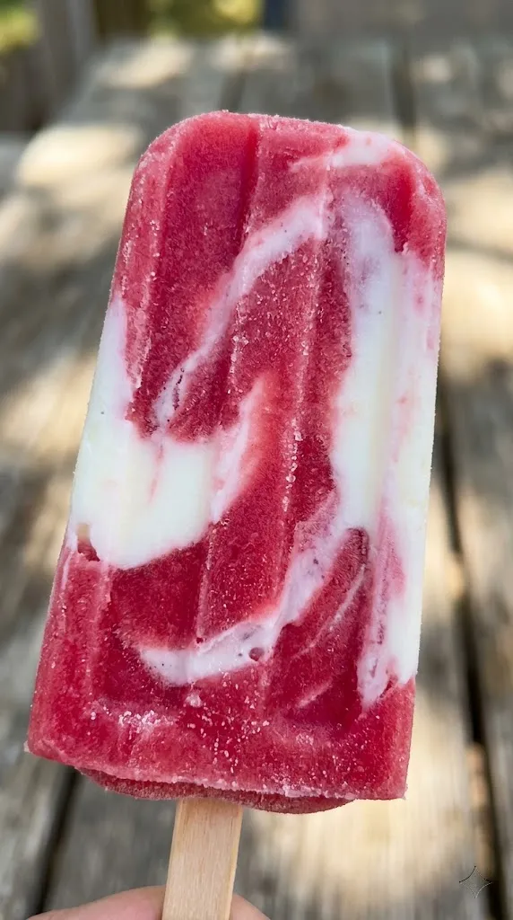 Watermelon-Yogurt Swirl