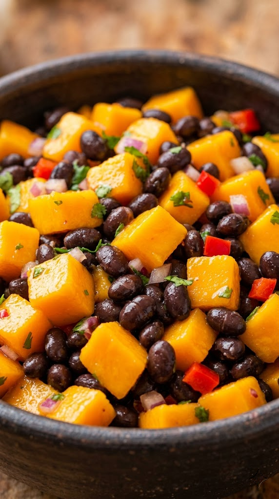 Black Bean and Mango Salsa (The Summer Meal Prep)