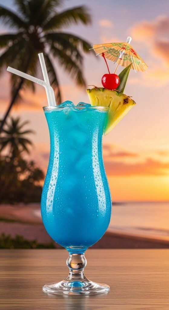 Blue Hawaiian Curacao Punch