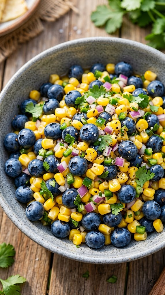 Blueberry & Sweet Corn Salsa