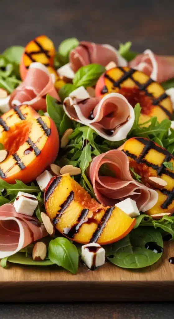 Charred Peach & Prosciutto Powerhouse