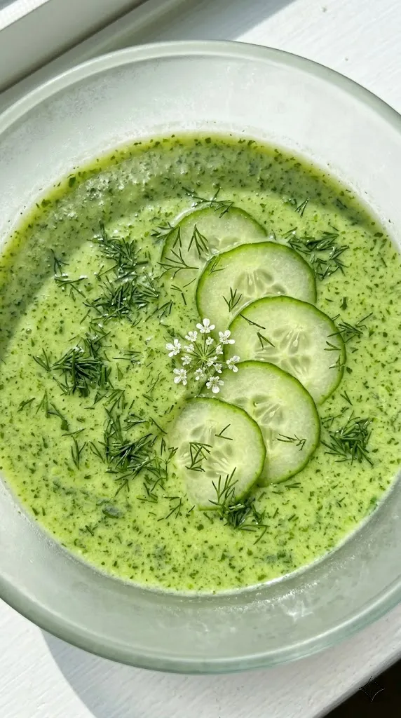 Chilled Cucumber & Dill Refreshment