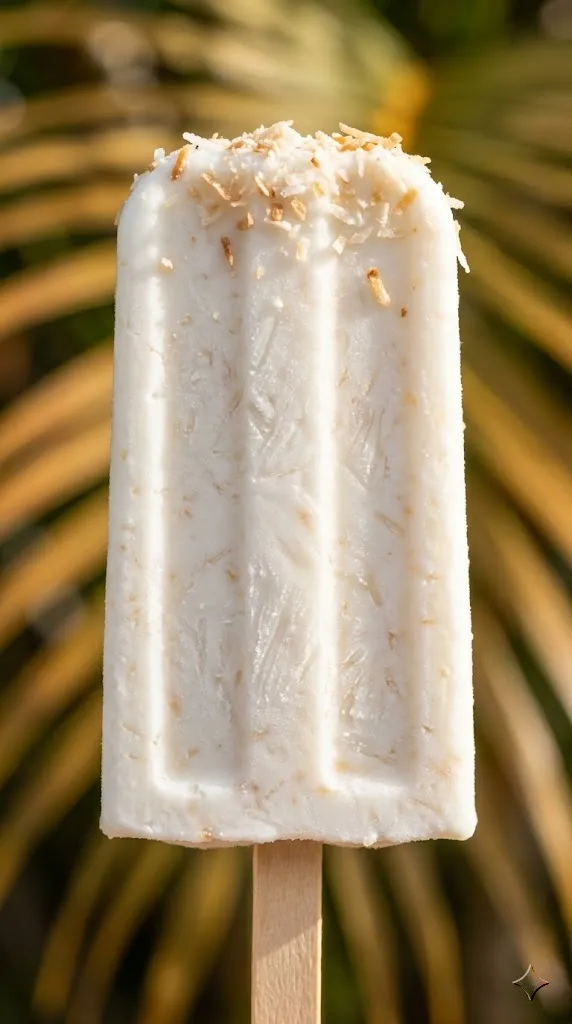 Classic Creamy Coconut Dream Pops