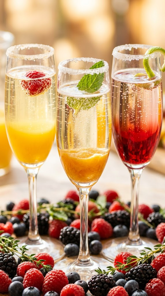 Classic Summer Mimosa Bar
