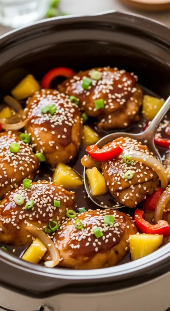 Crockpot Teriyaki Chicken