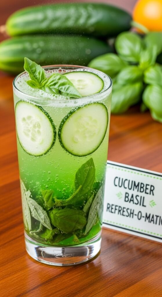 Cucumber Basil Refresh-O-Matic