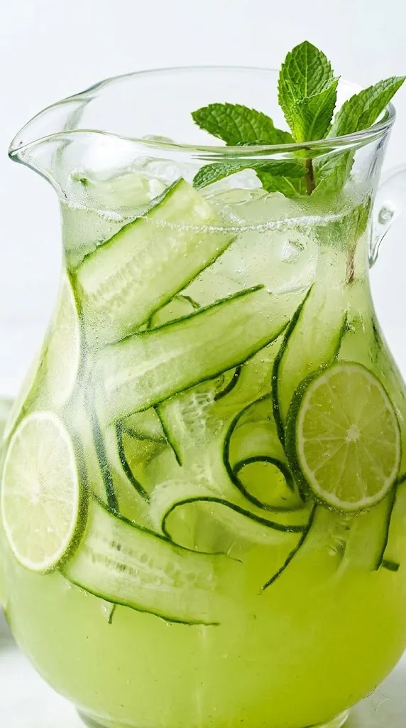 Cucumber Lime Gin Punch