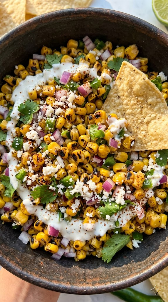 Fire-Roasted Corn Salsa