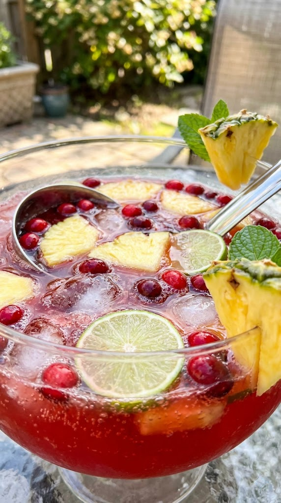 Fizzy Cran-Pineapple Passion