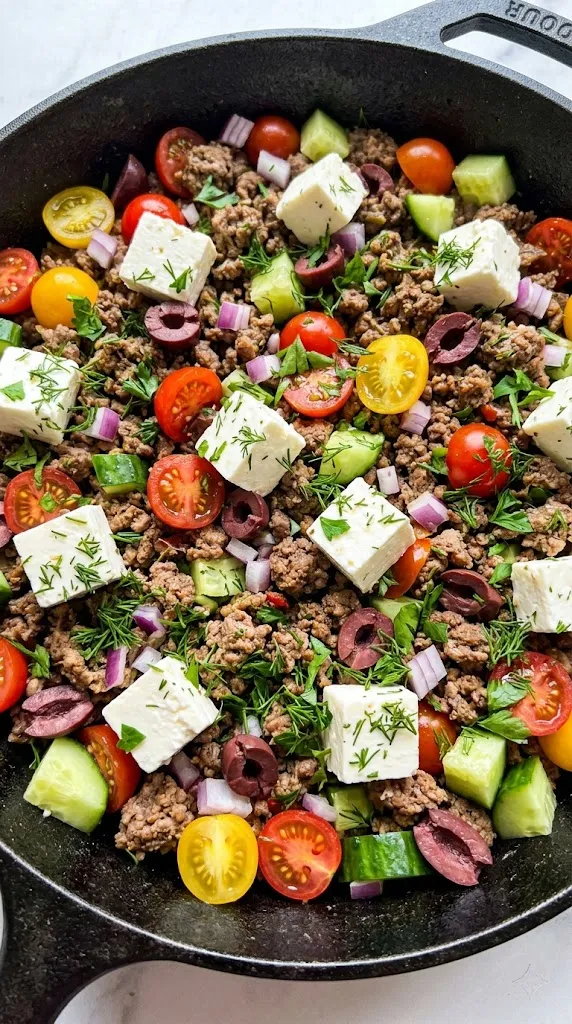 Greek Is-This-Actually-Healthy? Skillet