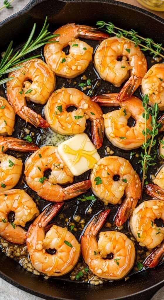 Honey Garlic Butter Shrimp