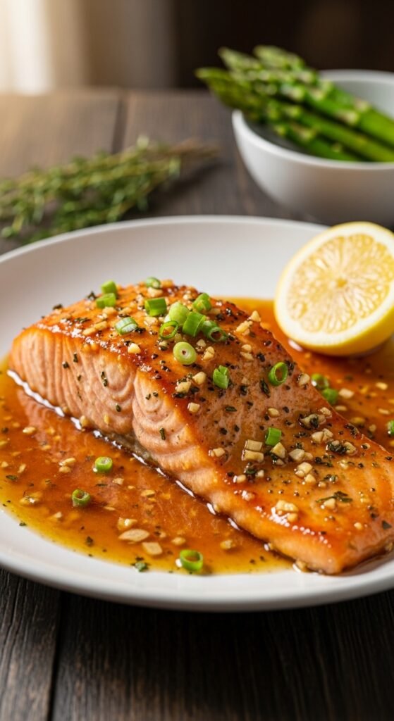 Honey-Garlic Glazed Salmon