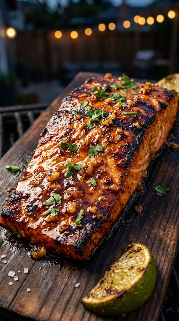 Honey-Garlic Glazed Salmon