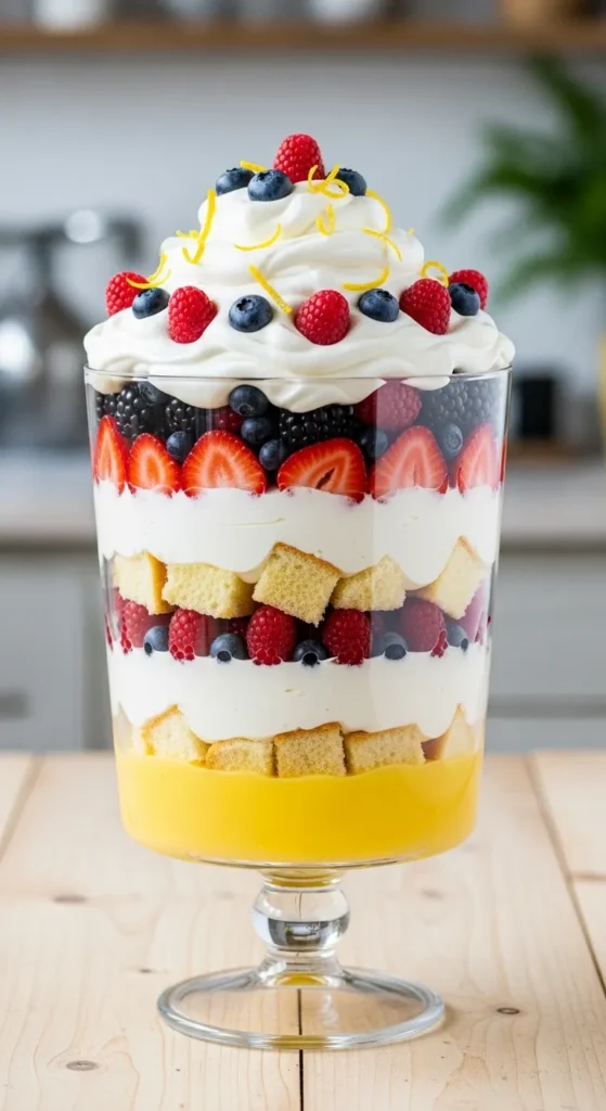Lemon Berry Trifle