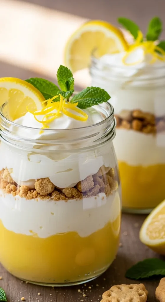 Lemon Yogurt Parfaits