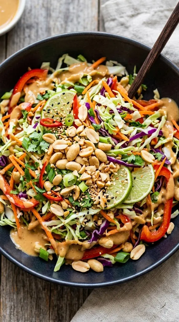 Lighter BLT Pasta Salad with Avocado Dressing