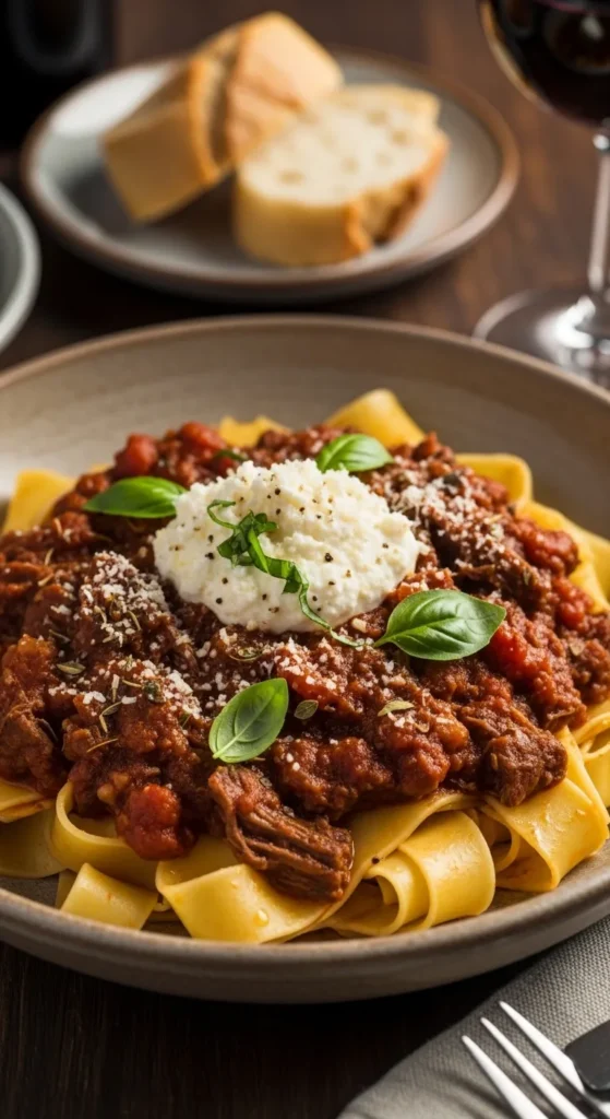 Mediterranean Beef Ragu