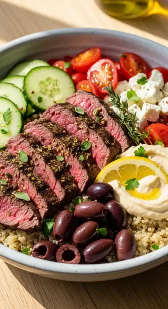 Mediterranean Steak Bowl