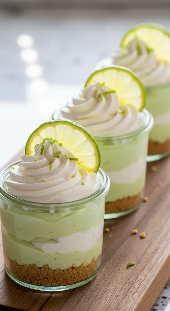 No-Bake Key Lime Pie Cups