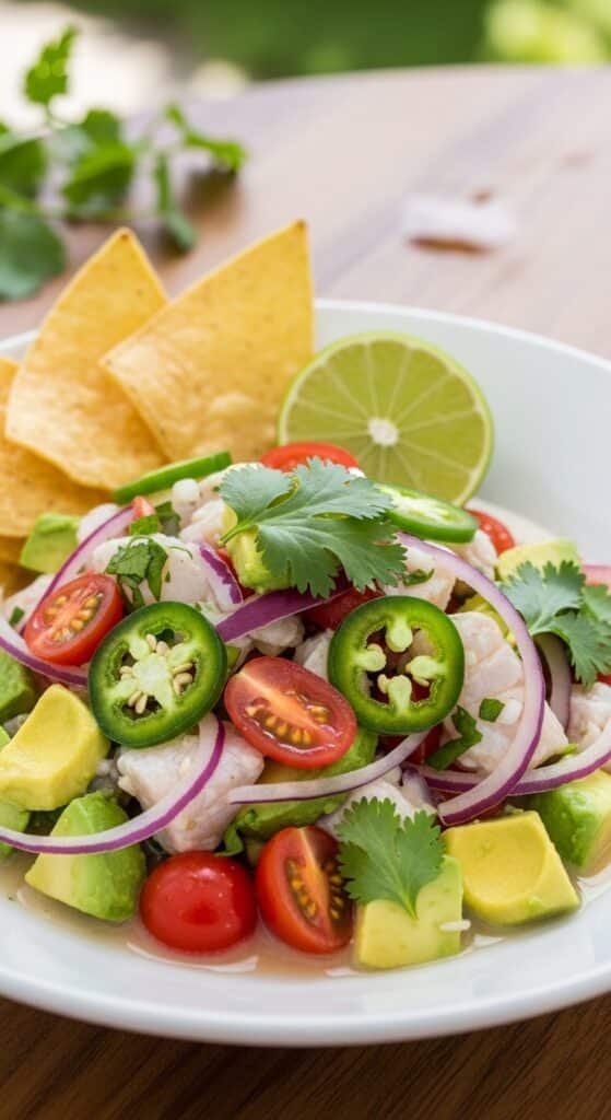 No-Cook Summer Ceviche