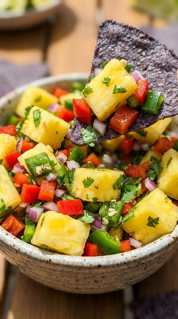Pineapple & Jalapeño Fiery Summer Salsa