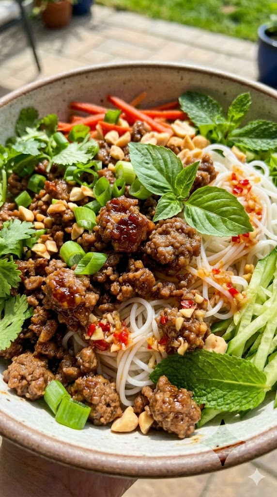 Quick Sticky Basil Beef Stir-Fry