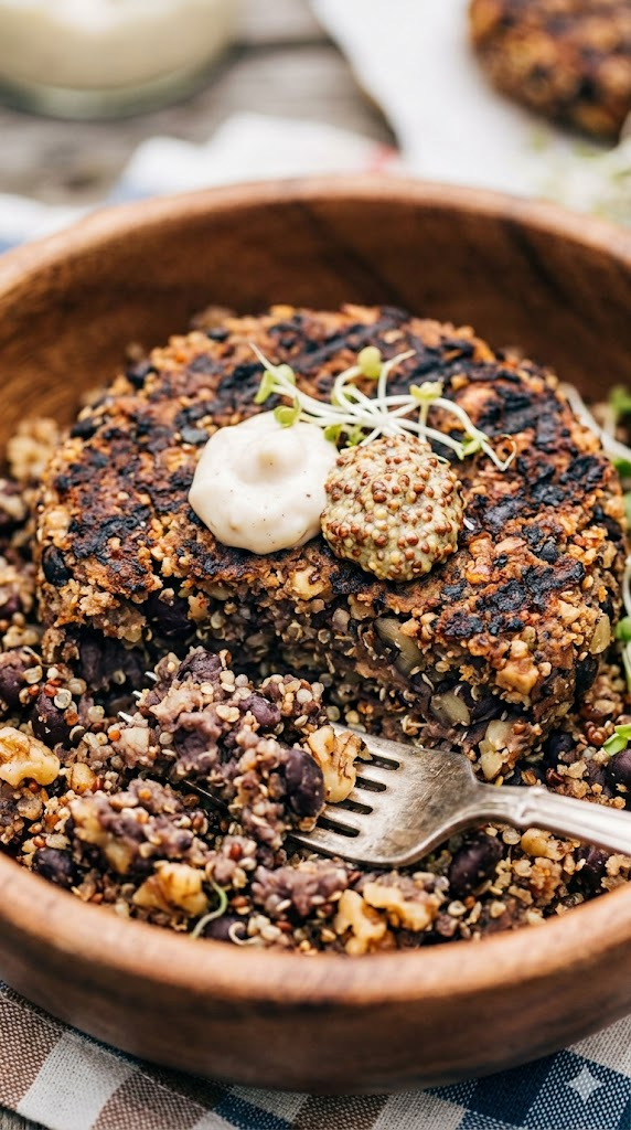 Simple Veggie Burgers