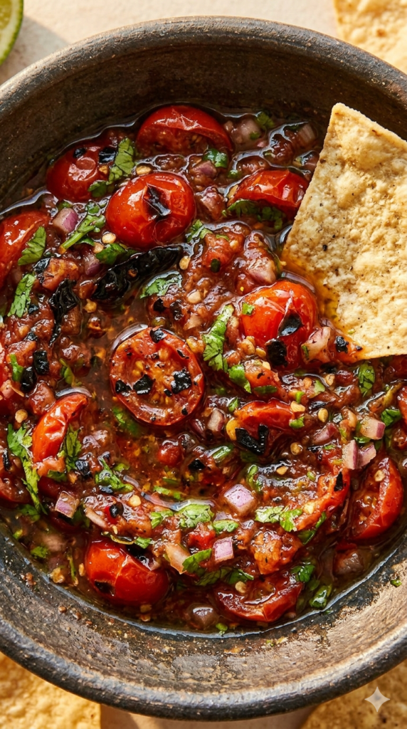 Smoky Chile & Cherry Tomato Salsa