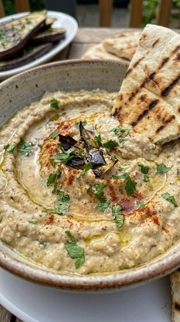 Smoky Grilled Babaganoush