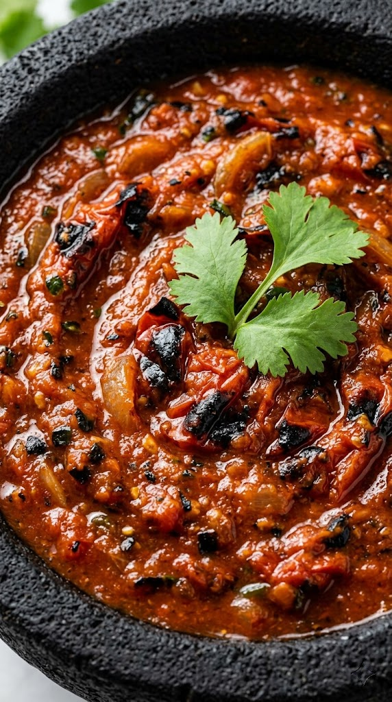 Smoky Roasted Red Salsa
