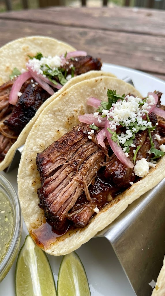 Smoky Slow Cooker Pulled Pork Tacos