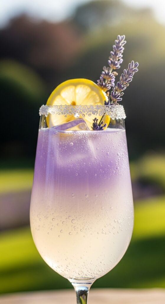 Sparkling Lavender Cloud Lemonade