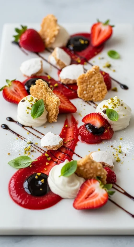 Strawberry Balsamic Fool