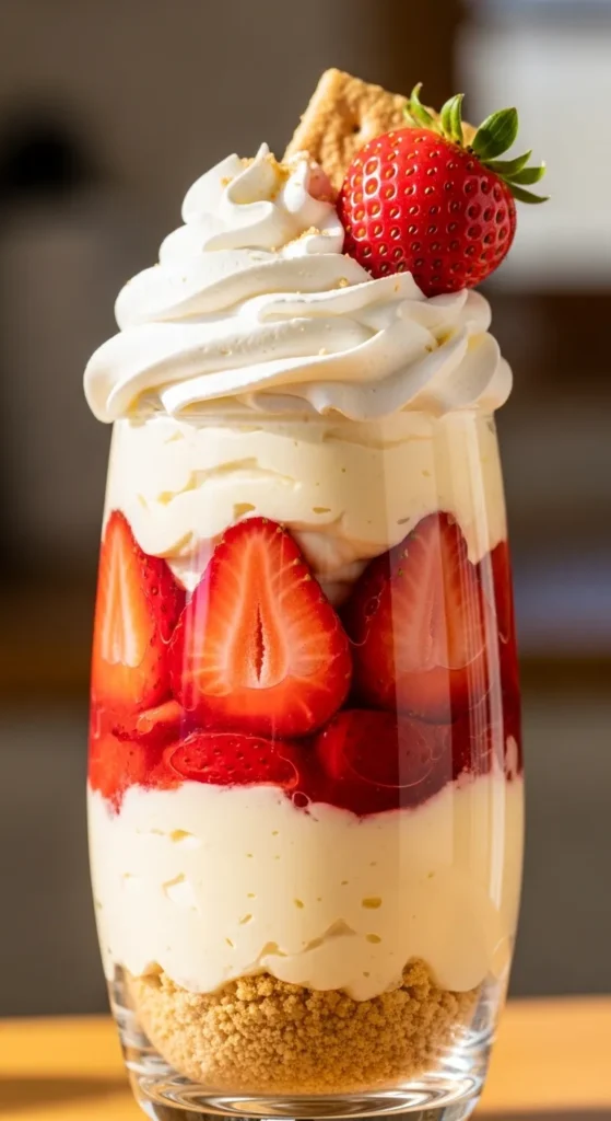 Strawberry Cheesecake Parfait
