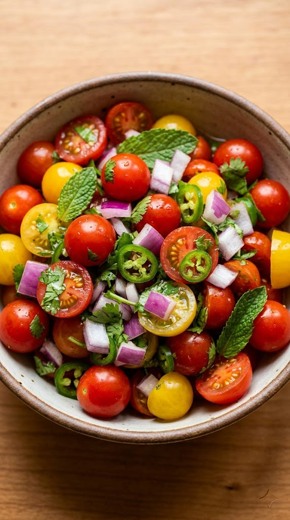 Super-Fresh Cherry Tomato Salsa