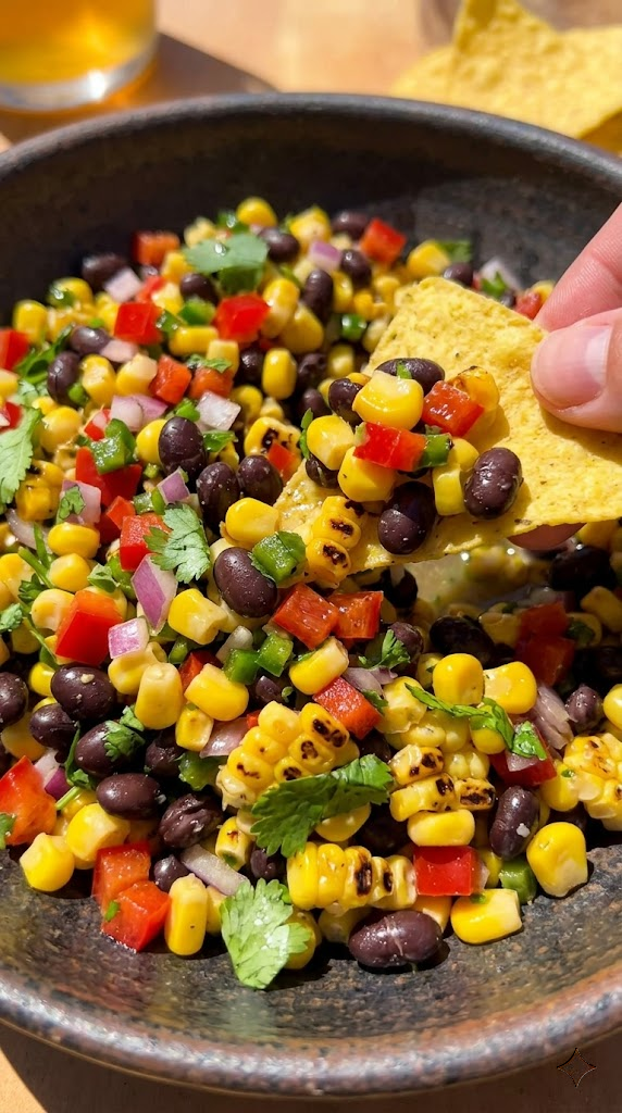 Sweet Corn and Black Bean Summer Salsa