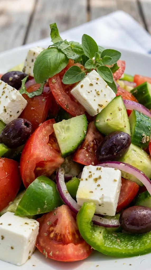 The 10-Minute Greek Goddess Salad