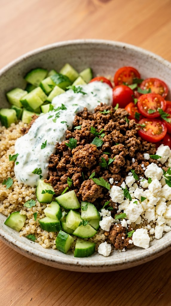The 15-Minute Mediterranean Power Bowl