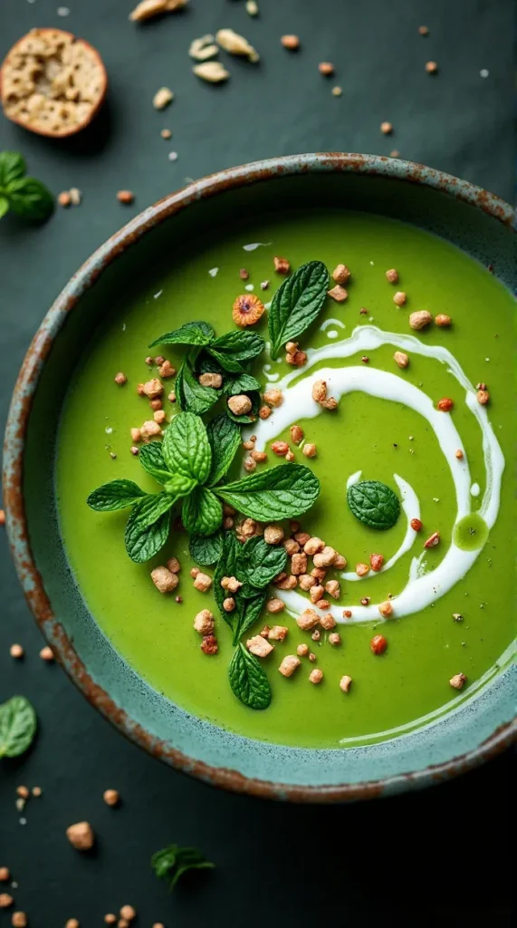 The 15-Minute Pea and Mint Refresh Soup
