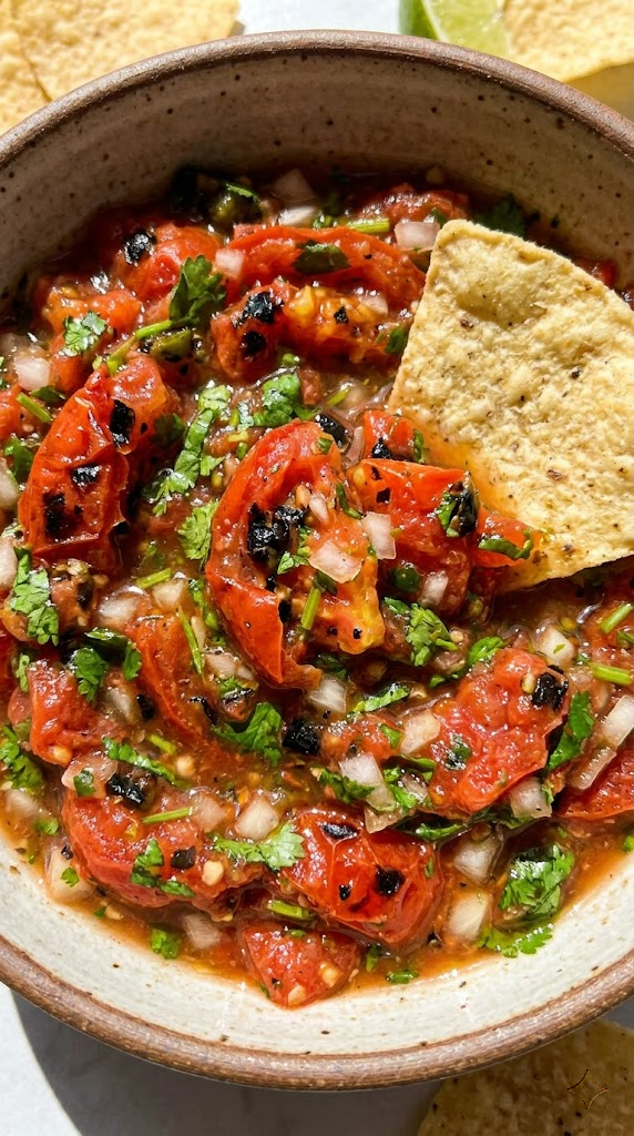 The 5-Minute Charred Tomato Salsa