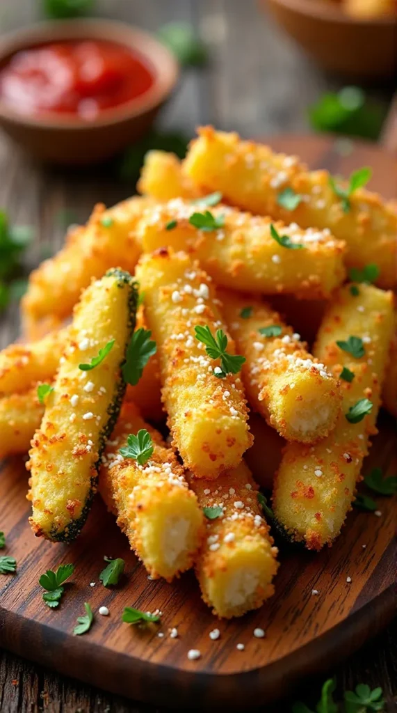 The Better Than Fries Crispy Zucchini Fries