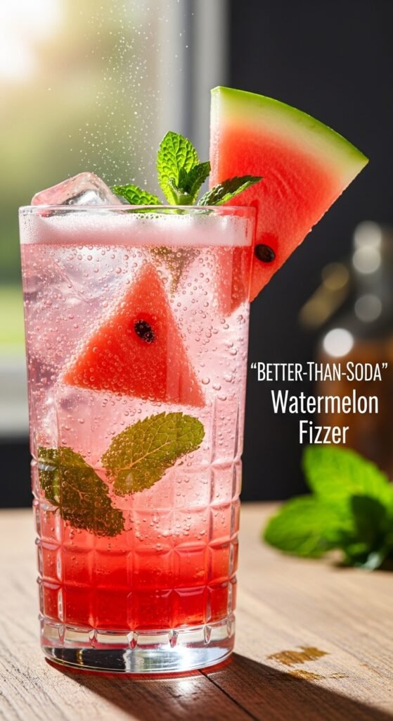 The Better-Than-Soda Watermelon Fizzer
